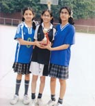Winners of Table Tennis (under 14 Category) : Click to Enlarge
