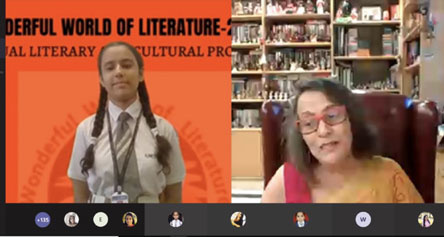 SMS Girls School - A Virtual Inter School Literary Extravaganza : Wonderful World of Literature : Click to Enlarge