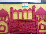 SMS Girls School - Brick Making Activity : Click to Enlarge