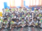 SMS Girls School - Earth Day Celebrations - Seedling & Sapling : Click to Enlarge