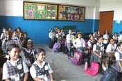 SMS Girls School - Gandhi Jayanthi Celebrations - Class II : Click to Enlarge
