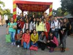 St. Mark's Girls Sr. Sec. School, Meera Bagh hosts students from The IX General Lyceum of Athens, Greece : Click to Enlarge