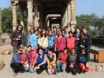 St. Mark's Girls Sr. Sec. School, Meera Bagh hosts students from The IX General Lyceum of Athens, Greece : Click to Enlarge