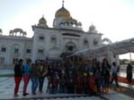 St. Mark's Girls Sr. Sec. School, Meera Bagh hosts students from The IX General Lyceum of Athens, Greece : Click to Enlarge