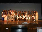 St. Mark's Girls Sr. Sec. School, Meera Bagh hosts students from The IX General Lyceum of Athens, Greece : Click to Enlarge