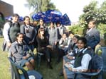 St. Mark's Girls Sr. Sec. School, Meera Bagh hosts students from The IX General Lyceum of Athens, Greece : Click to Enlarge