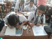 SMS Girls School - Madhubani Painting Workshop : Click to Enlarge