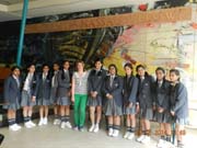 St. Mark's Girls School, Meera Bagh - A Visit to The Netherlands : Click to Enlarge