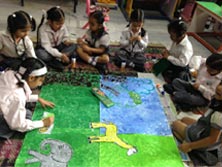 St. Mark's Girls School, Meera Bagh - Wildlife Week for Class seedling to Class V : Click to Enlarge